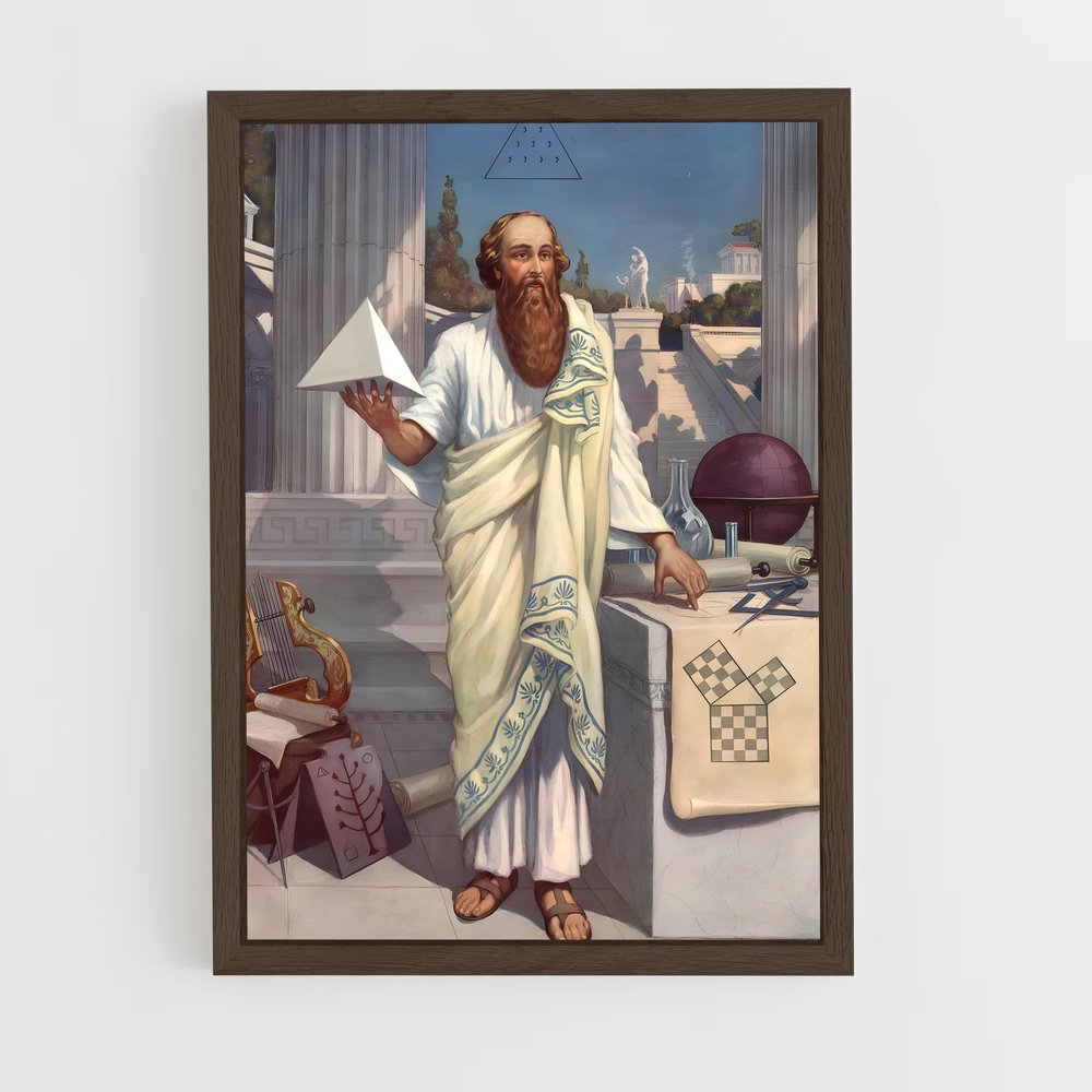 ap-pythagoras-1 cadre Bois foncé