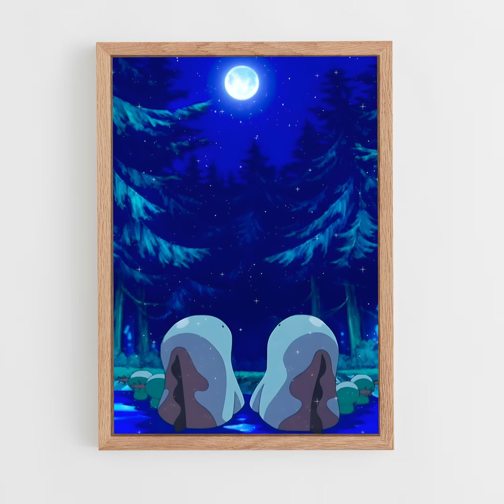 ap-quagsire-4 cadre Bois clair
