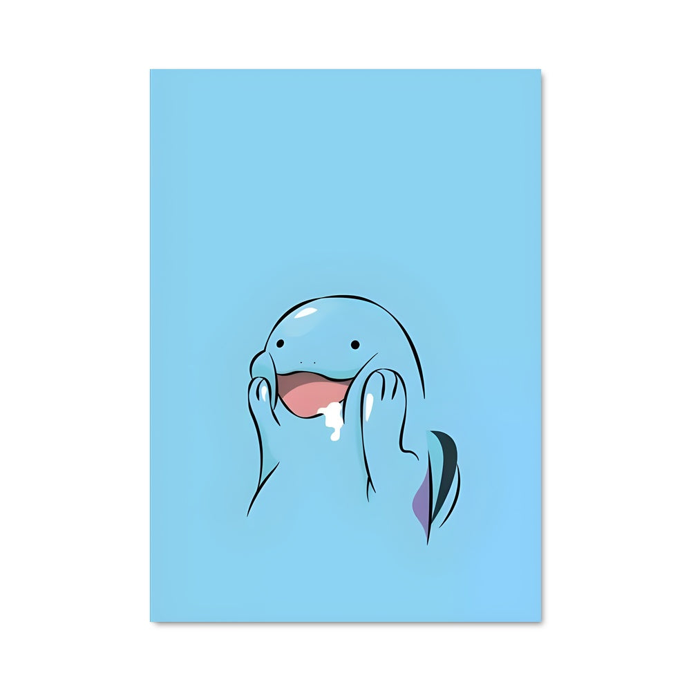 Poster Quagsire Bleu Étoilé