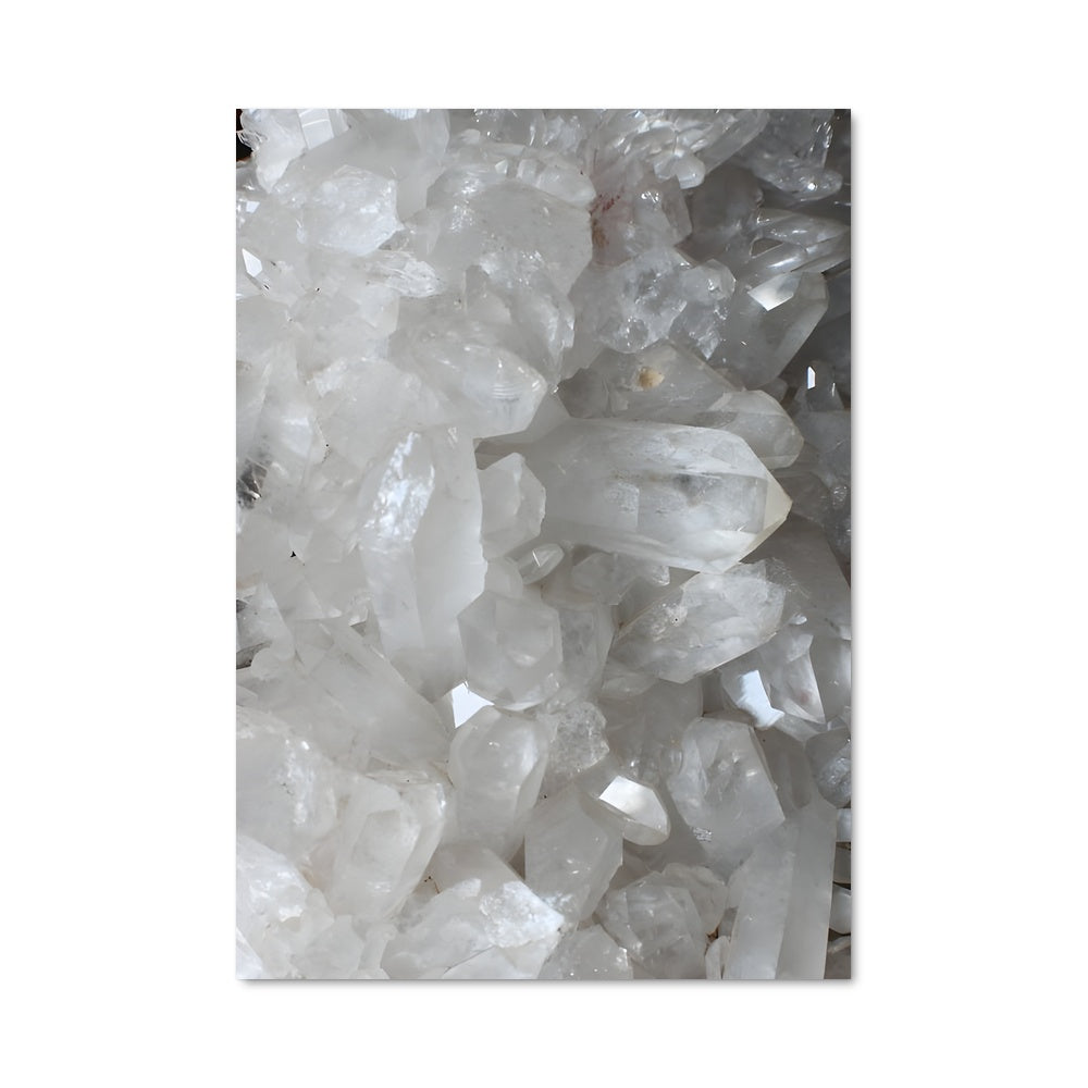 Poster Cristaux Lumineux