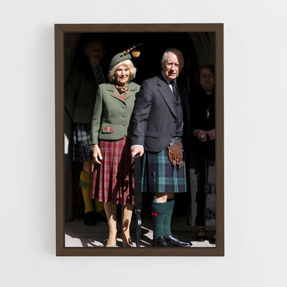 ap-queen camilla-7 cadre Bois foncé