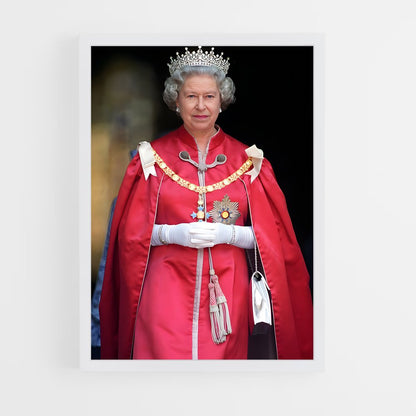 ap-queen elizabeth ii-3 cadre Blanc