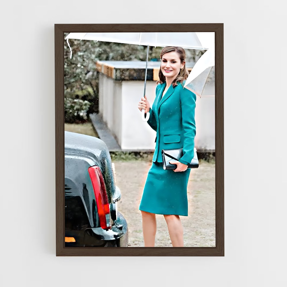 ap-queen letizia-11 cadre Bois foncé
