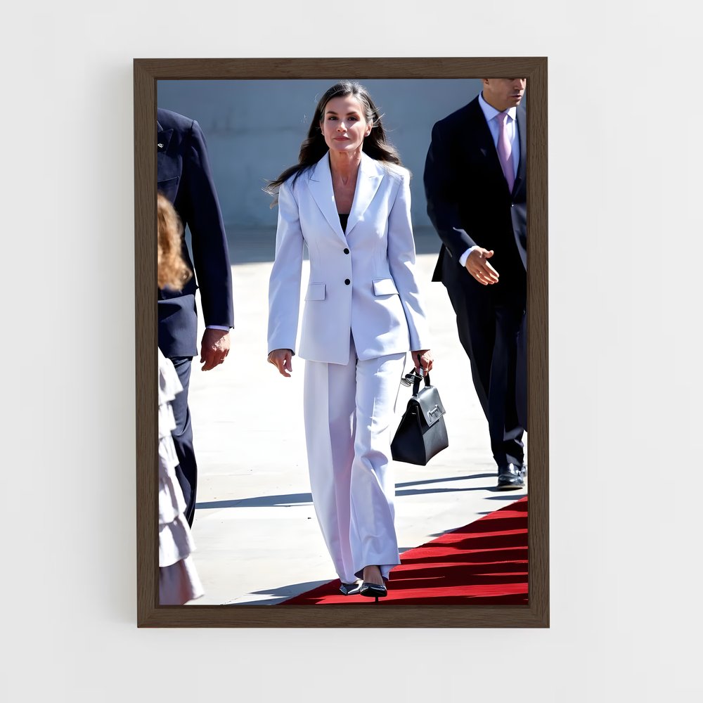 ap-queen letizia-9 cadre Bois foncé