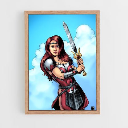ap-queen maeve-4 cadre Bois clair