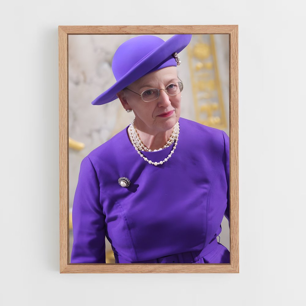 ap-queen margrethe ii-1 cadre Bois clair