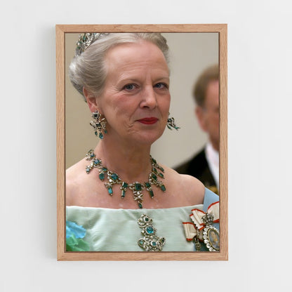ap-queen margrethe ii-5 cadre Bois clair