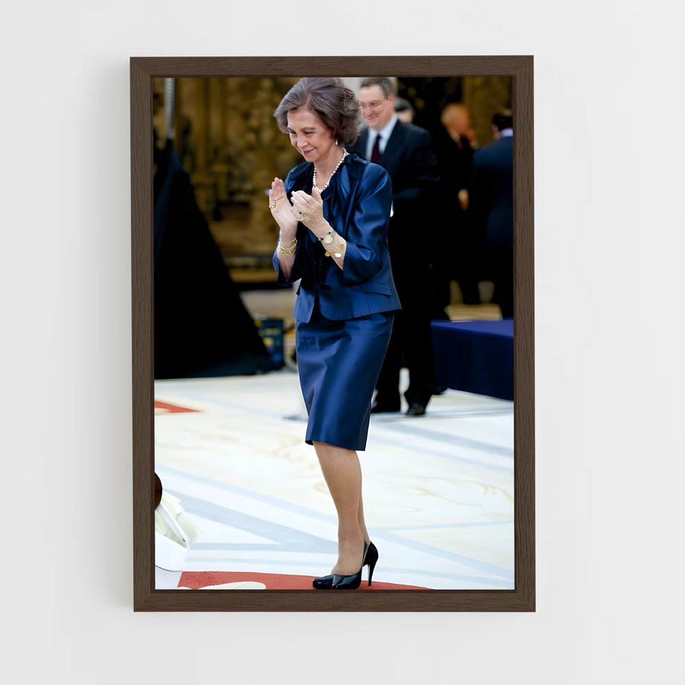 ap-queen sofia-9 cadre Bois foncé