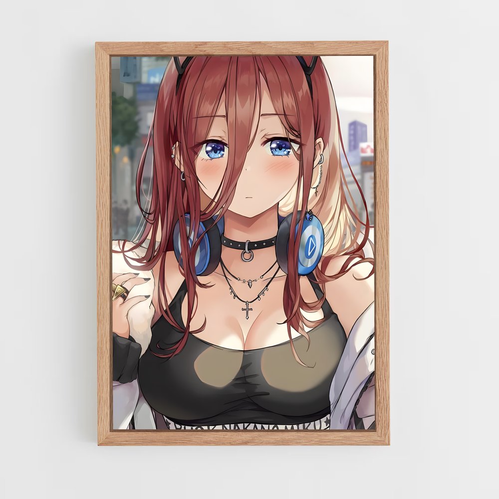 ap-quintessential quintuplets-3 cadre Bois clair