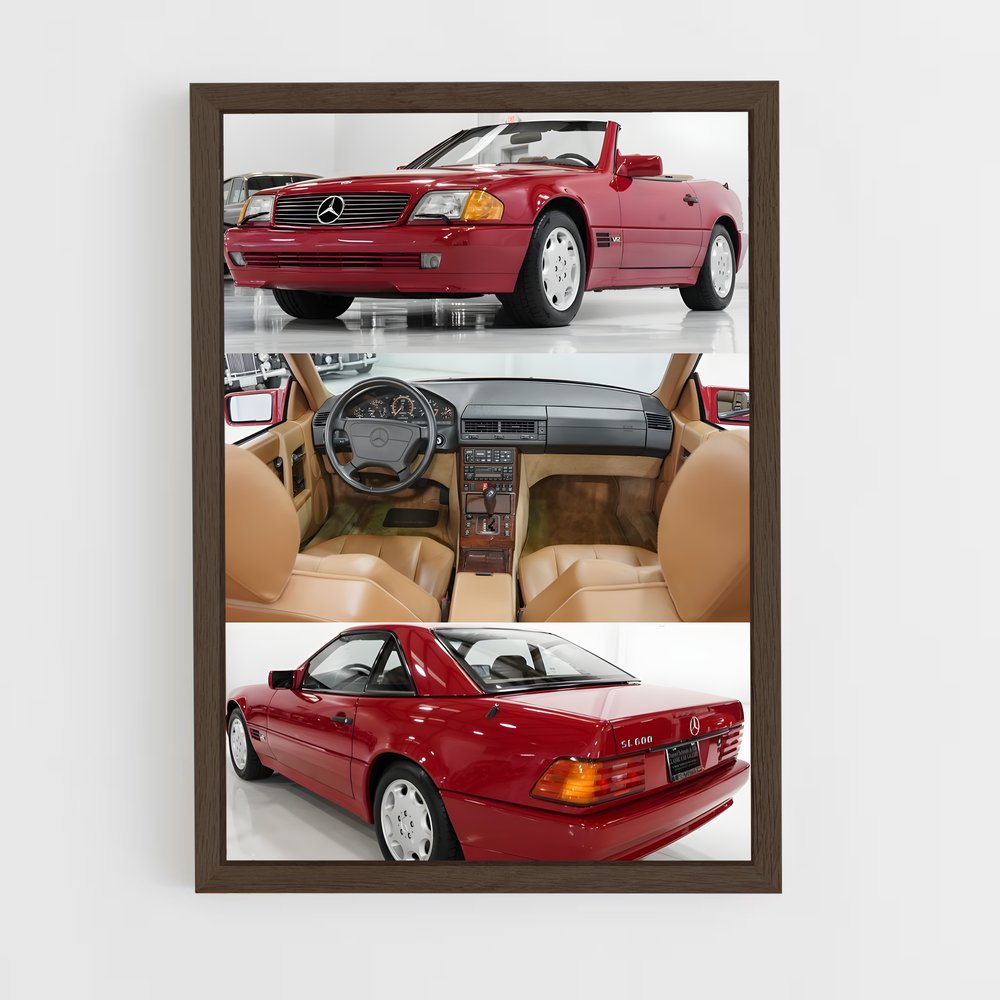 ap-r129 sl600-1 cadre Bois foncé