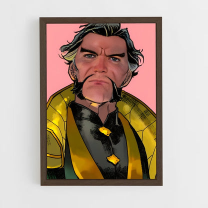 ap-ra's al ghul-4 cadre Bois foncé