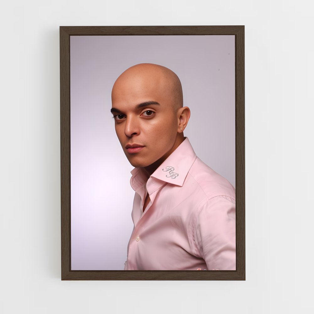 ap-rachid badouri-1 cadre Bois foncé