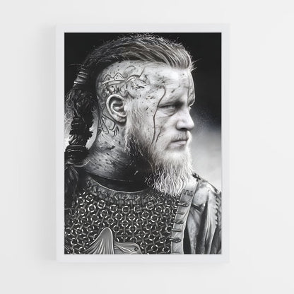 ap-ragnar lothbrok-13 cadre Blanc