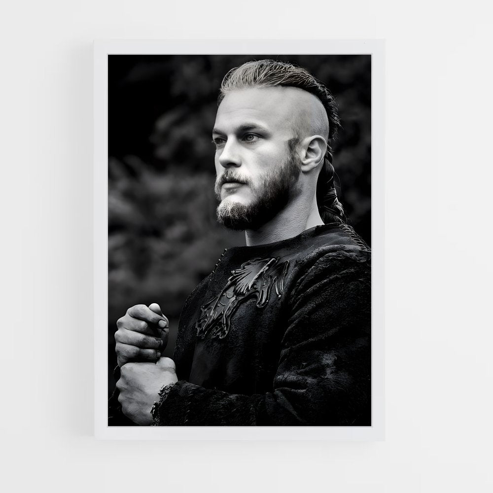 ap-ragnar lothbrok-14 cadre Blanc