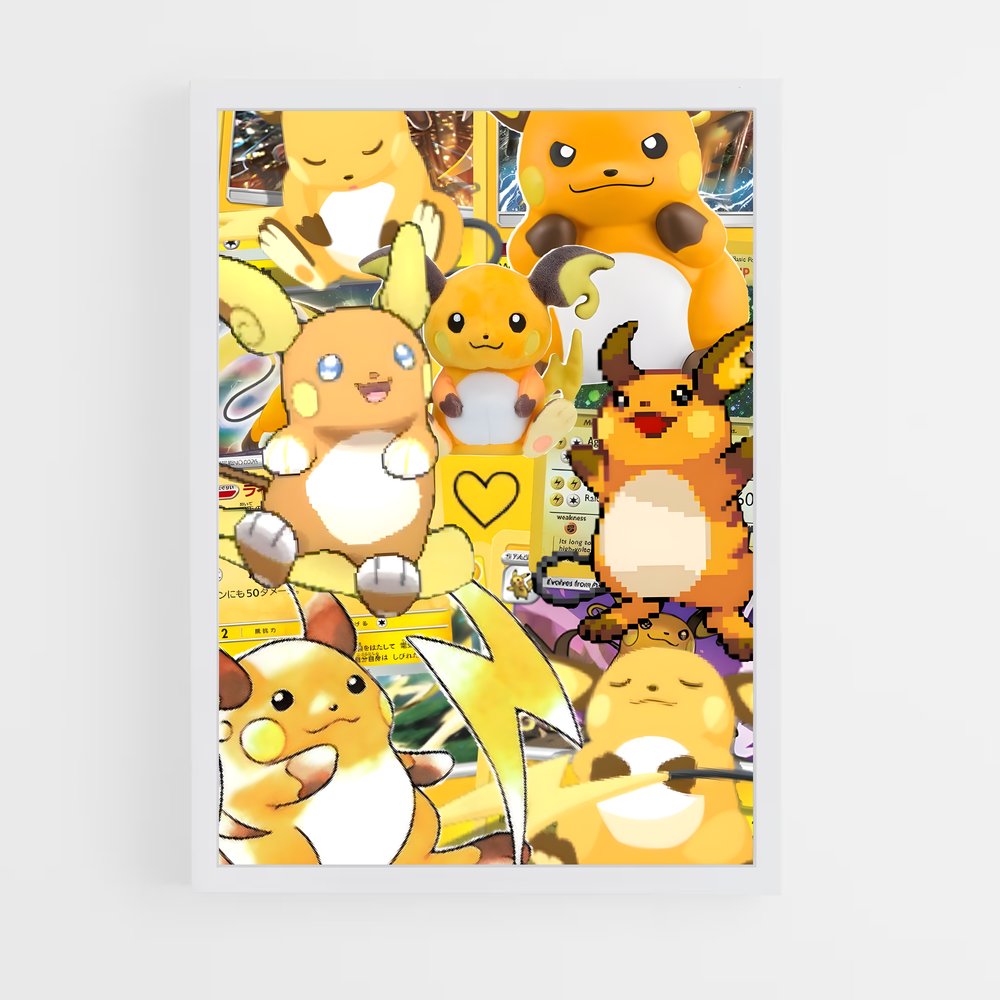 ap-raichu-7 cadre Blanc