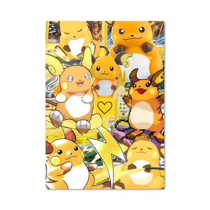 Poster Raichu Électrisant