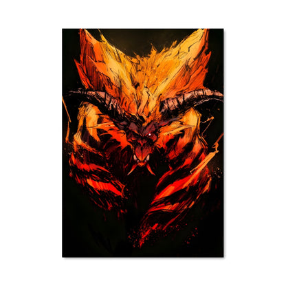 Poster Oiseau du Soleil