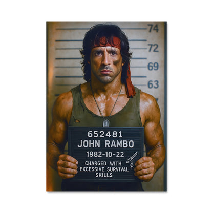 Poster Rambo en Action