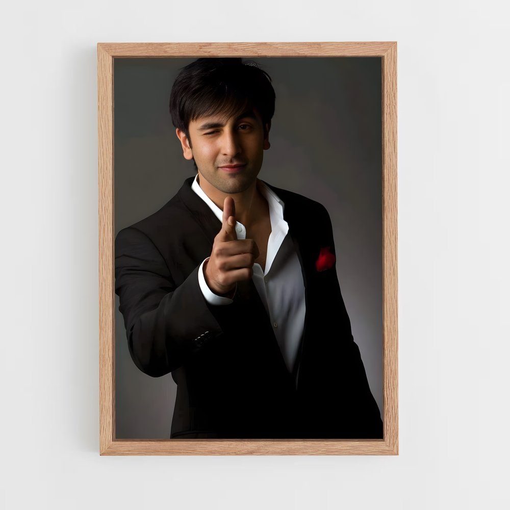 ap-ranbir kapoor-1 cadre Bois clair