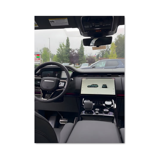 Poster I-Pace Intérieur