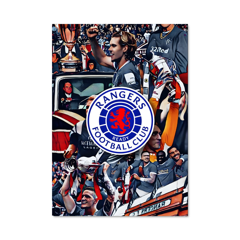 Poster New York Rangers: La Gloire des Glaces