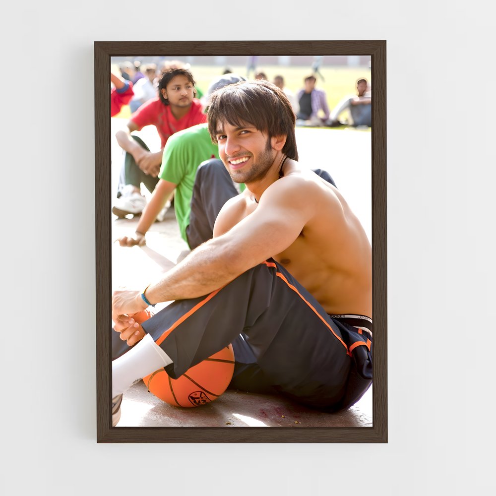 ap-ranveer singh-6 cadre Bois foncé