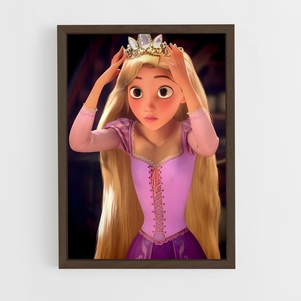 ap-rapunzel-1 cadre Bois foncé
