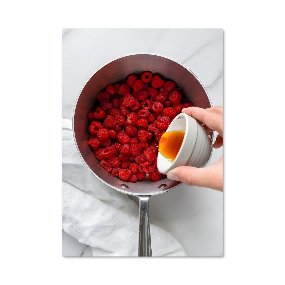 Poster Douceur Framboise