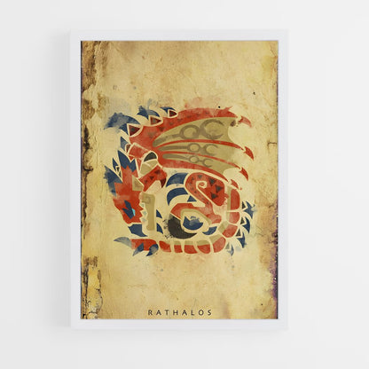 ap-rathalos-2 cadre Blanc
