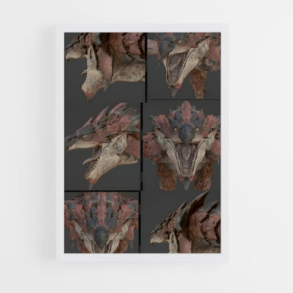ap-rathalos-3 cadre Blanc