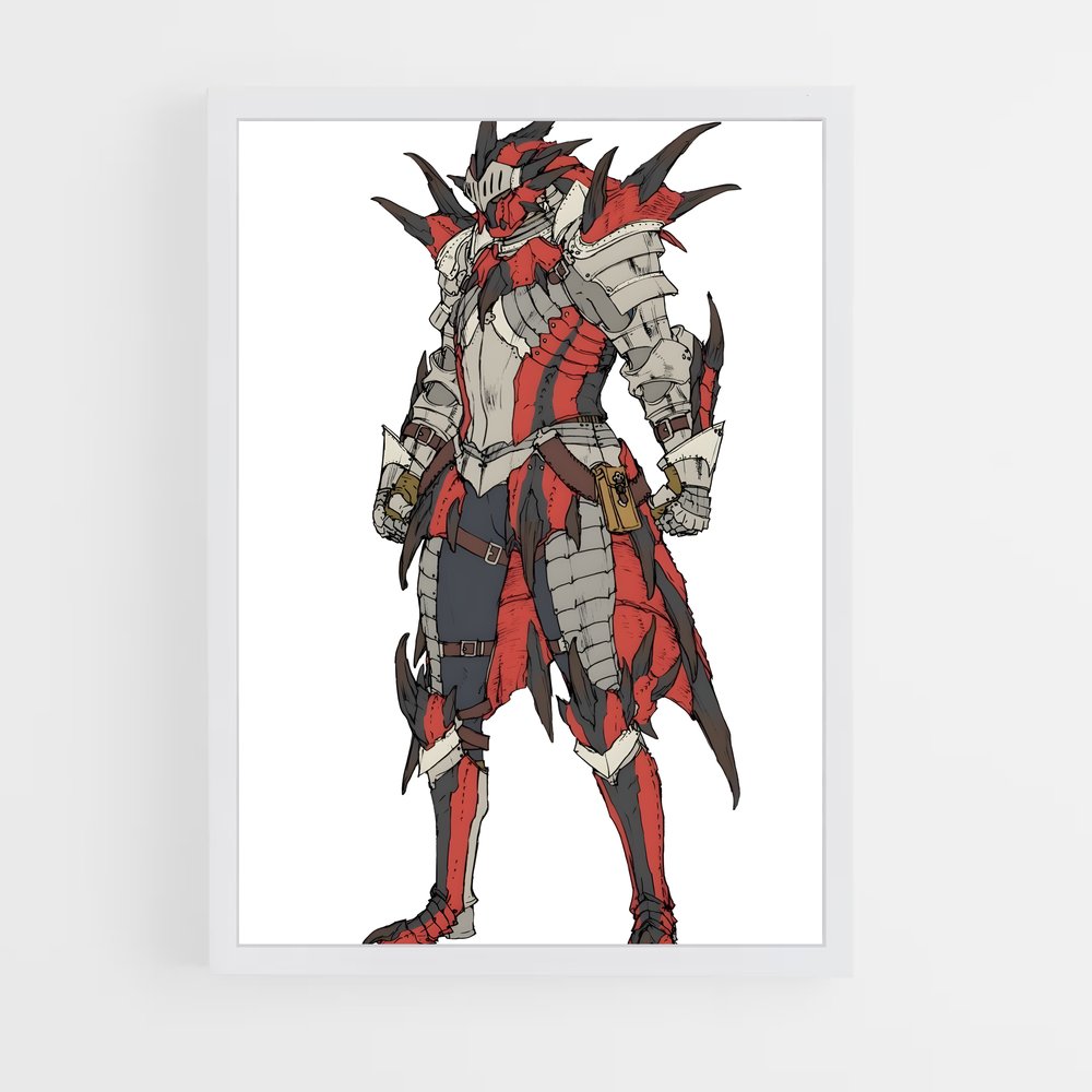 ap-rathalos-4 cadre Blanc