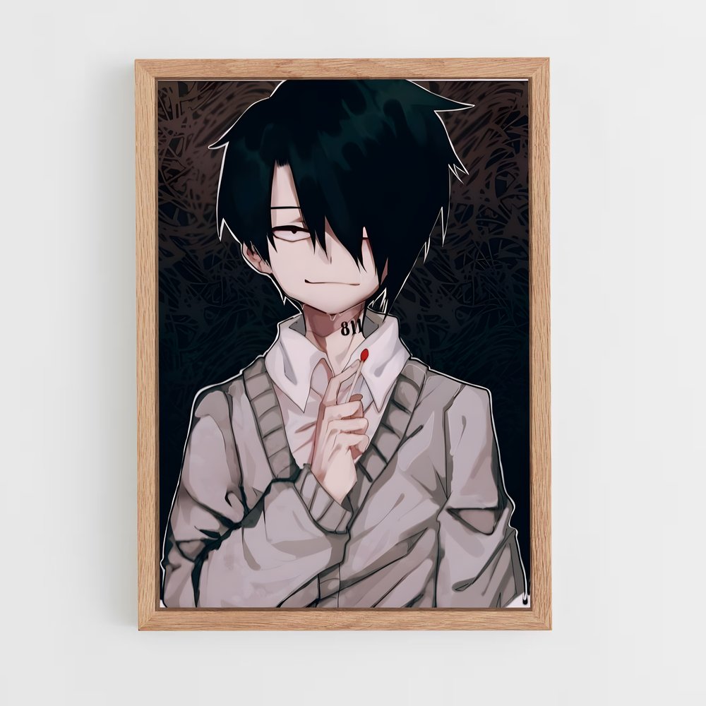 ap-ray promised neverland-1 cadre Bois clair