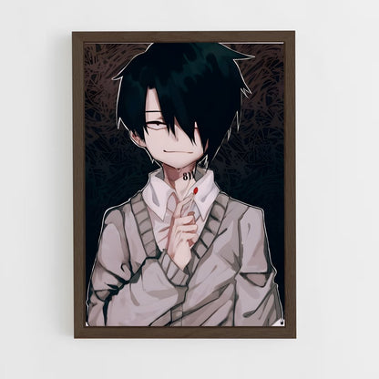 ap-ray promised neverland-1 cadre Bois foncé