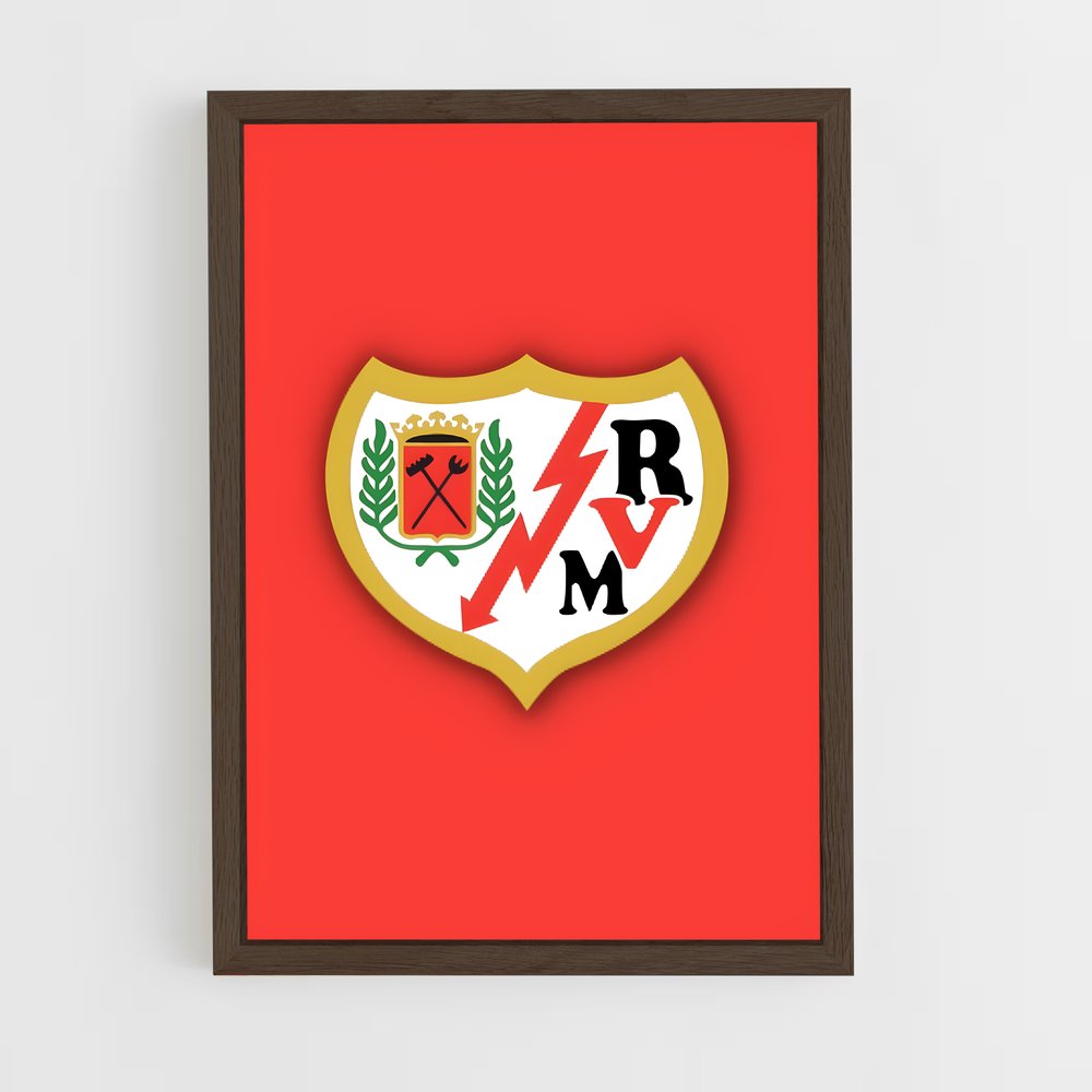 ap-rayo vallecano-2 cadre Bois foncé