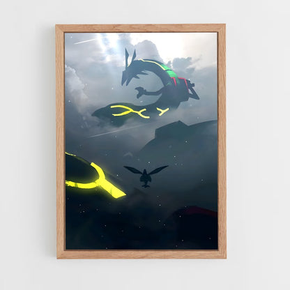 ap-rayquaza-6 cadre Bois clair