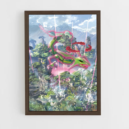 ap-rayquaza-7 cadre Bois foncé