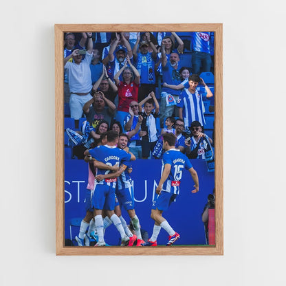 ap-rcd espanyol-6 cadre Bois clair