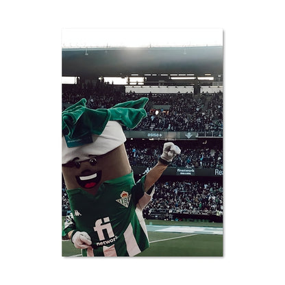 Poster Betis le Mascotte