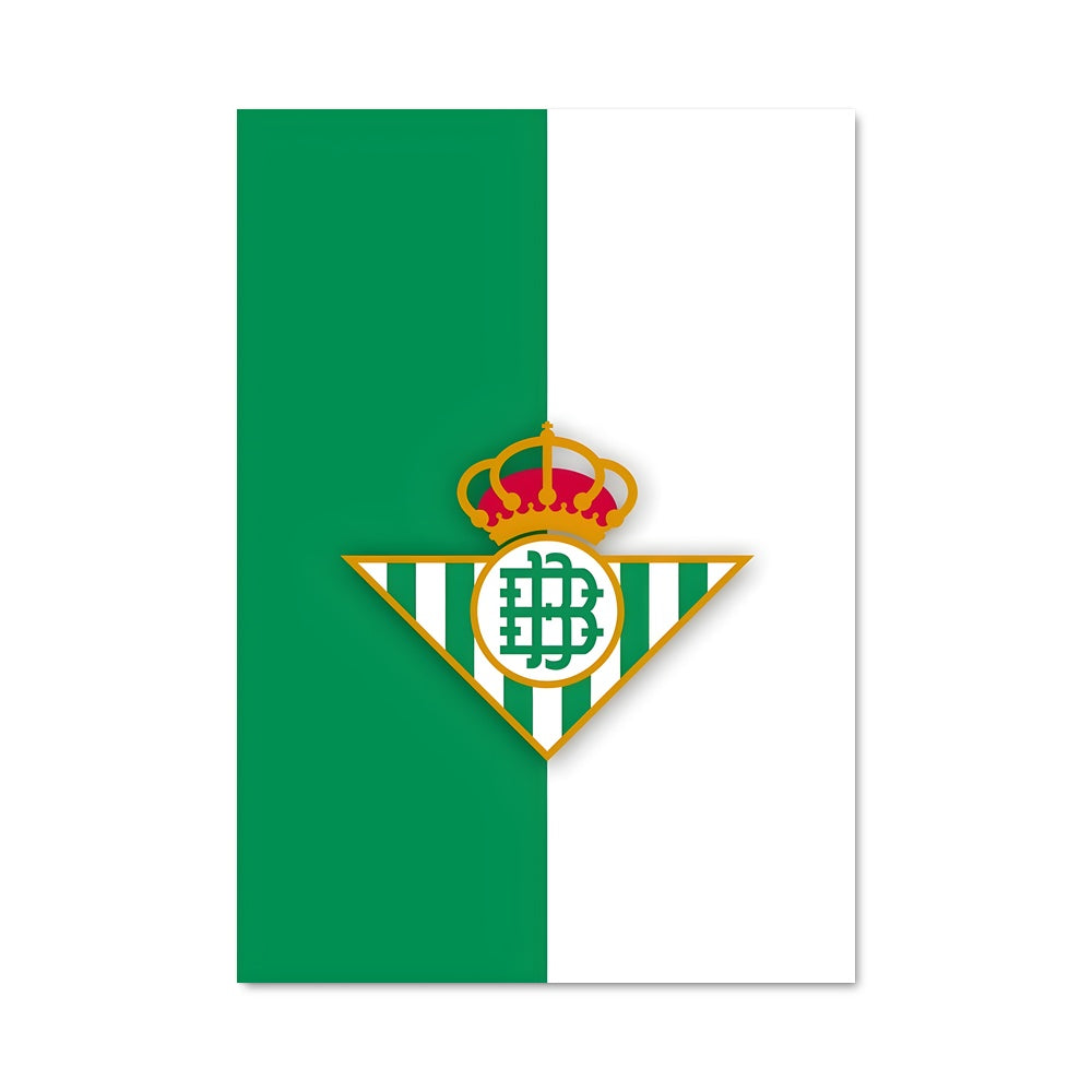 Poster Fier Vert et Blanc