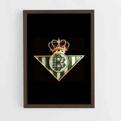 ap-real betis balompie-13 cadre Bois foncé