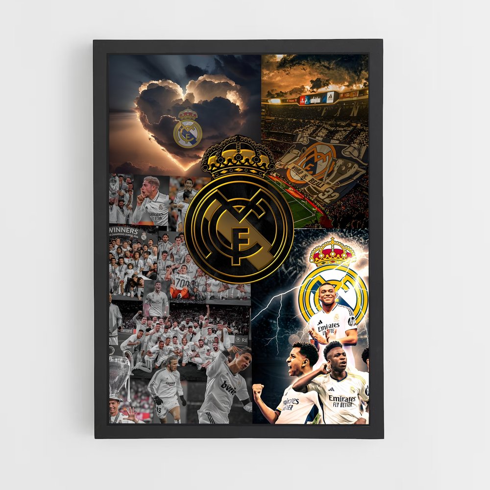 ap-real madrid cf-10 cadre Noir