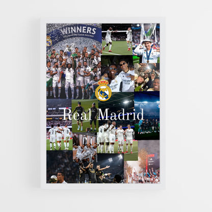 ap-real madrid cf-11 cadre Blanc