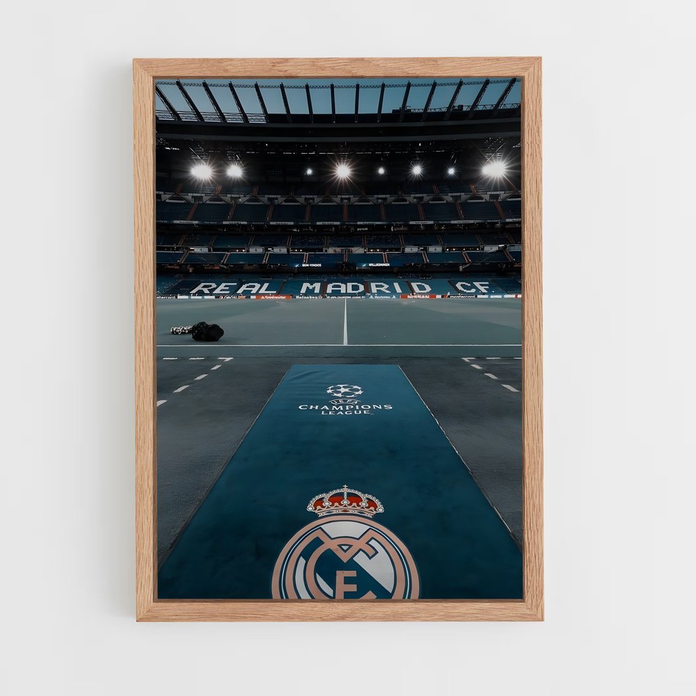 ap-real madrid cf-12 cadre Bois clair