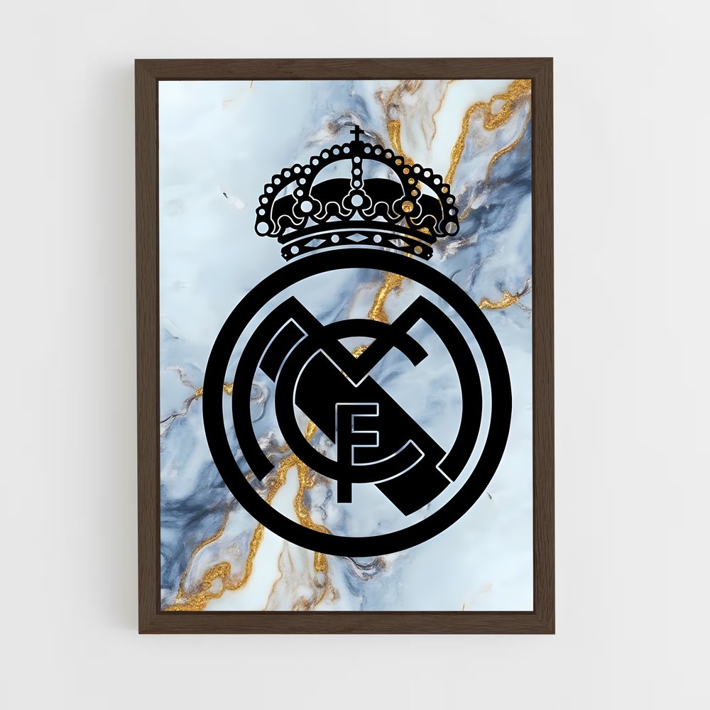 ap-real madrid cf-16 cadre Bois foncé