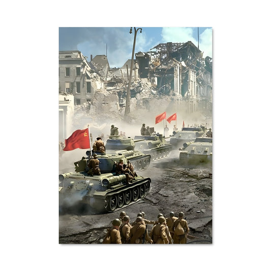Poster Tanks de la Liberté