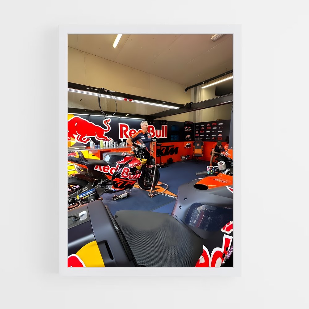 ap-red bull ktm factory racing-2 cadre Blanc