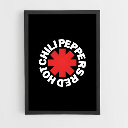 ap-red hot chili peppers-1 cadre Noir
