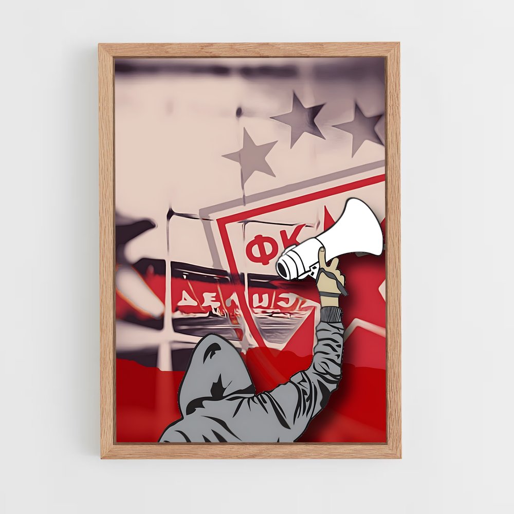 ap-red star belgrade-6 cadre Bois clair