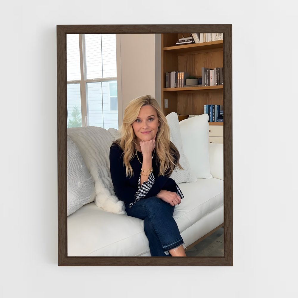 ap-reese witherspoon-4 cadre Bois foncé