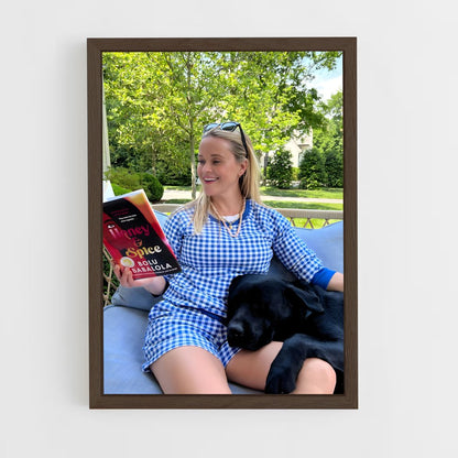 ap-reese witherspoon-6 cadre Bois foncé